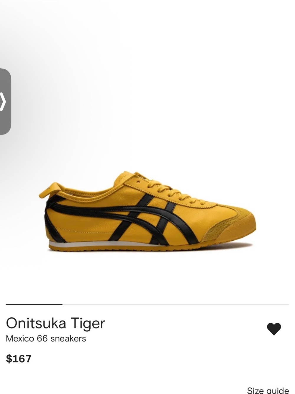 Onitsuka Tiger by Asics Mexico 66 Sneakers BRAND NEW